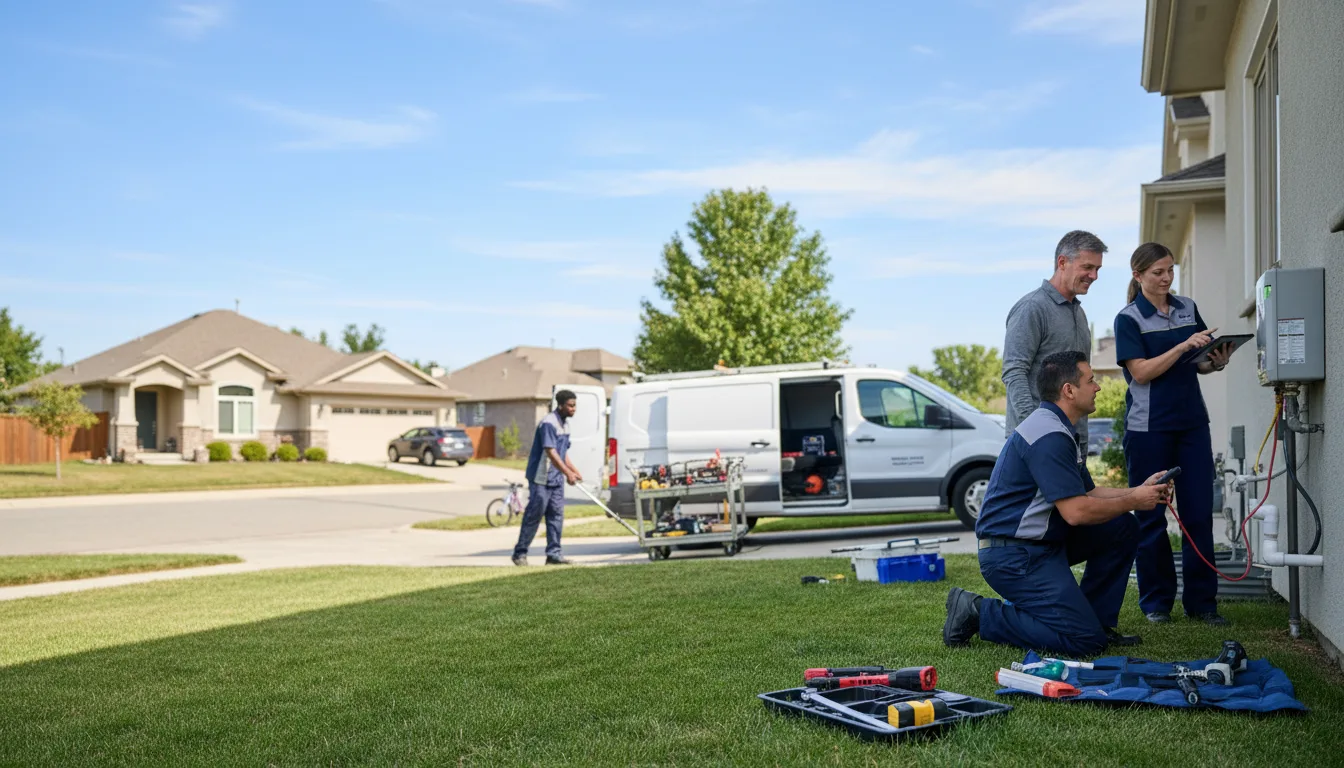Tankless water heater service in Harbert, MI